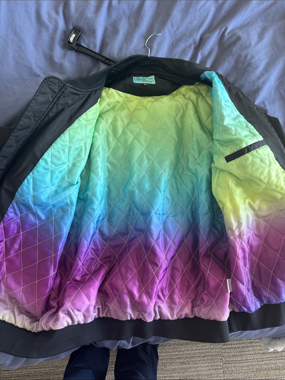 META Cybernautix Systems Techwear Bomber Jacket XXL Black - see condition notes - Picture 2 of 6